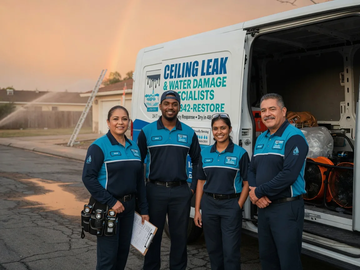 Ceiling Leak Cleanup company in Powder River, WY